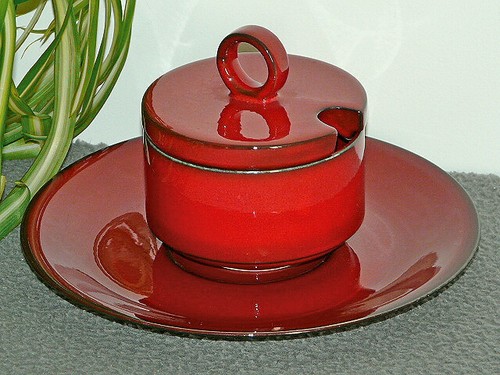 Sucrier soucoupe en - sucrier,