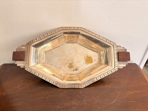 Ancien plateau plat corbeille - ancien,