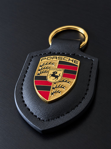 Porte clés écusson - porte-clés, porsche