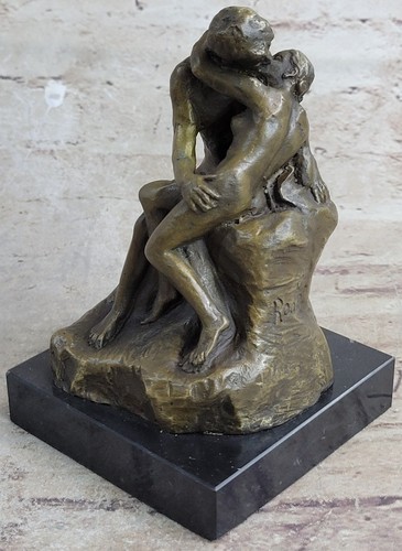 Signed rodin kiss romance - signed, love