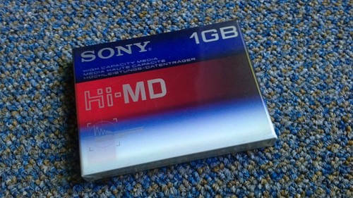 Minidisc sony md 1gb - sony, hi-md