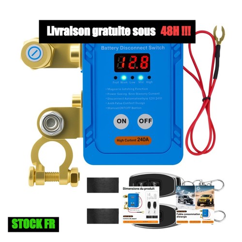 Disjoncteur batterie - disjoncteur,