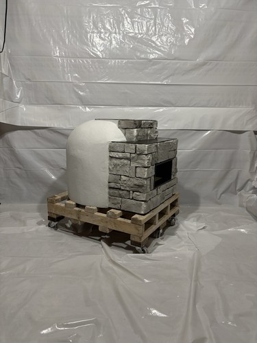 Wood fired pizza oven - wood,