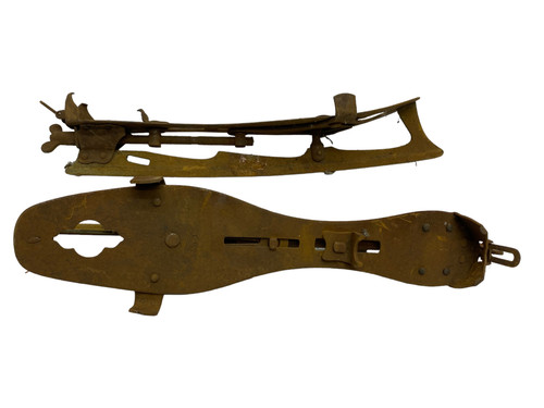 Ancienne paire patin a - de,
