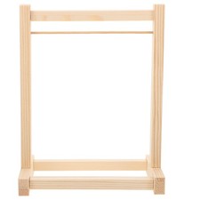  Doll Wardrobe Clothes Storage Porte Vêtement Pour Poupée Vêtements De