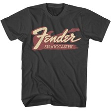 Fender - STRAT - Américain Classiques - Solide Gris Adulte T-Shirt
