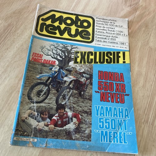 Magazine moto revue 1982 - magazine,