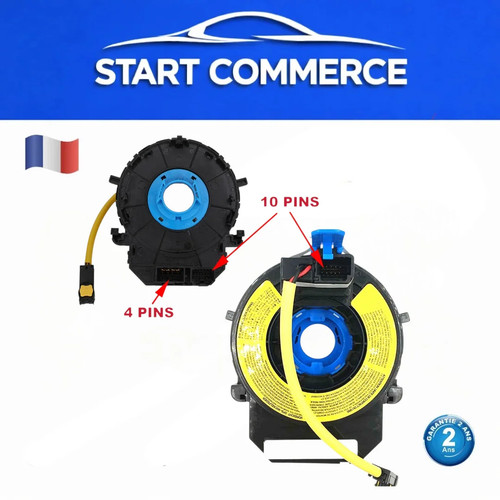 Contacteur tournant ressort - contacteur,
