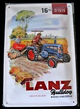 Plaque tôle style nostalgique