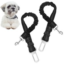 Ceinture et Harnais de Sécurité Universel pour Chien en Voiture - 2 Pièces, I...