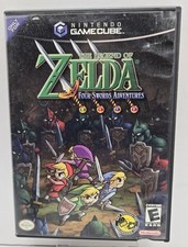 Nintendo The Legend of Zelda: Four Swords Adventures (GameCube, 2004) No Manual 