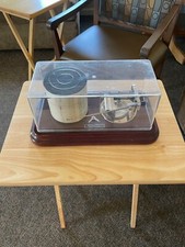 Antique Taylor Cyclo Stormograph Recording Barograph, Wood & Glass