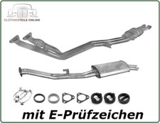 Échappement Kit BMW 3er E30 320 325 Soude Cabriolet Touring Catalyseur Sortie