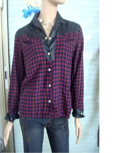 Chemise polaire western - chemise,