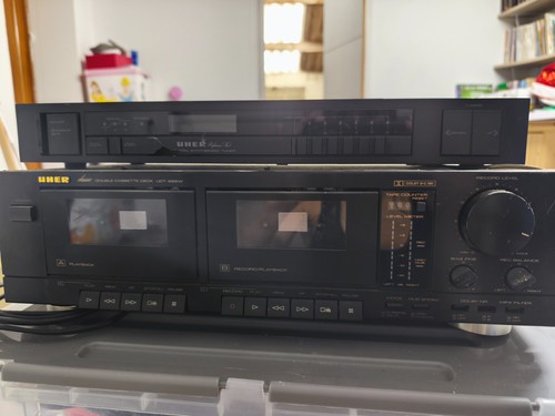 Lecteur cassette uher double - lecteur,