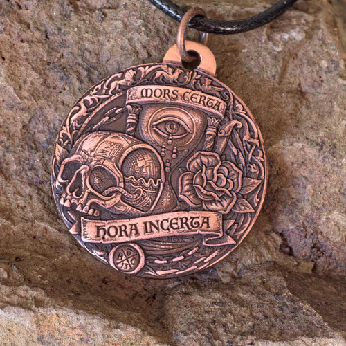 Pendentif memento mori - memento,