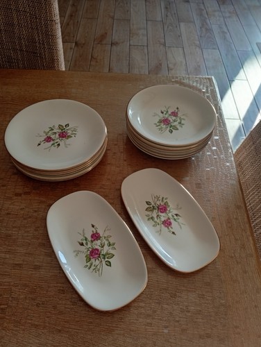 Lot assiettes anciennes gien - lot,