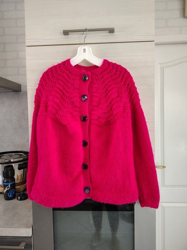 Gilet alpaga point fantaisie - gilet,