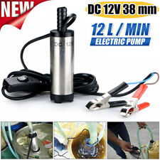 12V 38mm Mini Pompe Immergee Submersible voiture Diesel Eau Huile Transfert Pump