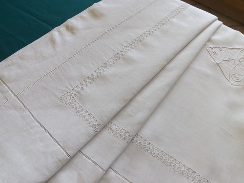 Drap pur fil lin mono - lin,, hd
