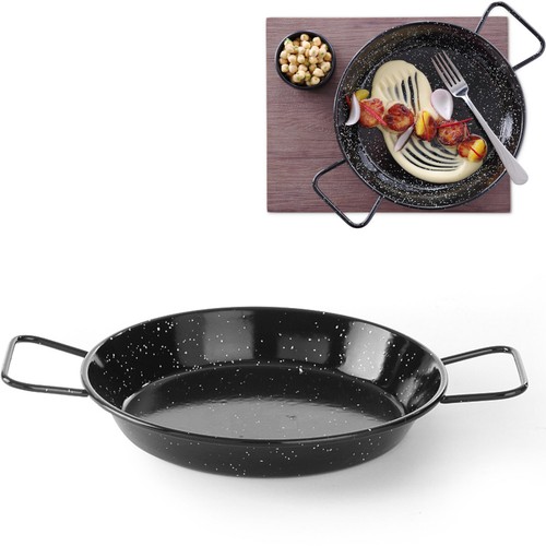 Poêle paella émaillée - poêle, à