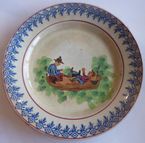 Rare plat creux humoristique