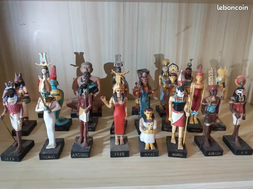 Collection figurines egyptiens - collection,