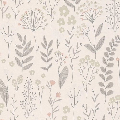 Papier peint intissé motif - peint,
