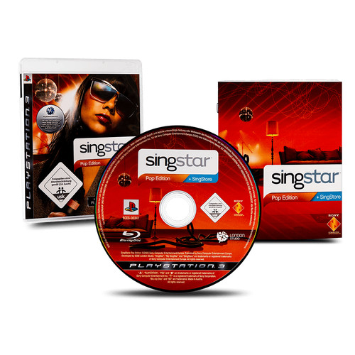 Playstation jeu singstar pop - jeu,