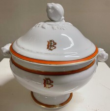Antique Porcelain Monogram