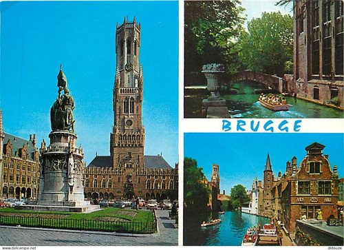 Carte postale belgique - carte,