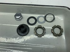 Yamaha XVS 1100 XVS1100 Dragstar (2) 00' Fork Bridge Nuts Bottom Yoke Nuts