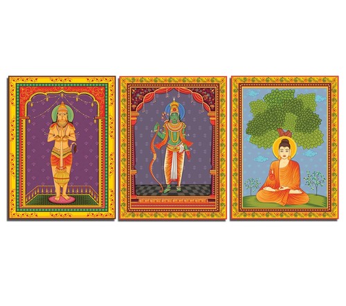 Pattachitra indien dieu - indien,
