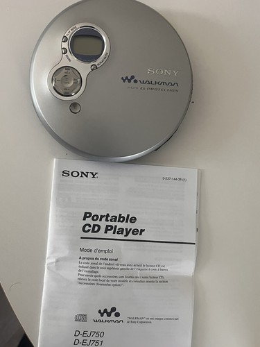Portable player sony - portable, cd