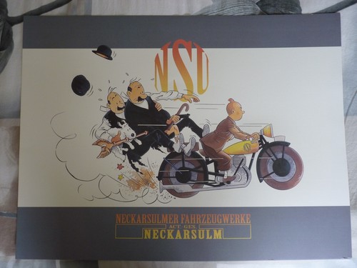 Affiche tintin les - les, et