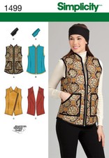 Simplicity 1499 Gilet Femmes