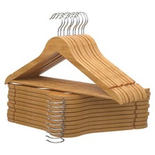 Cintres en Bois, Lot de 20