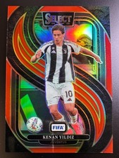 2024-25 Panini Select FIFA Soccer Mezzanine Red Prizm - Kenan Yildiz #138 No.2