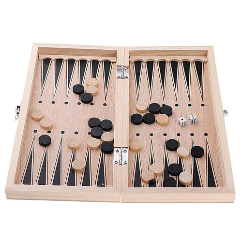Jeu échecs bois pliable - jeu,
