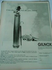 Advertising 1965 Gilnox Automatic Pure Water Softener