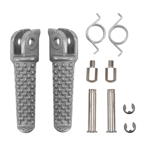 Pair front footrest foot pegs - pair,