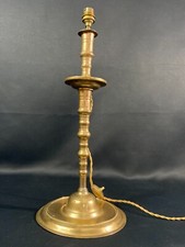 18th Century Brass Lamp Stand Mounted Candy Pickguard