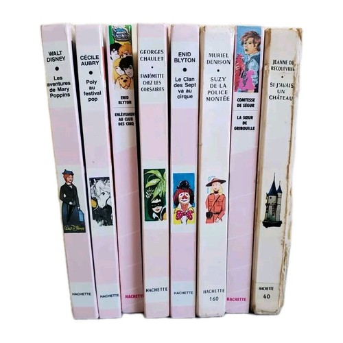 Bibliothèque rose lot 8 - de,