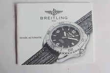 Breitling Shark Automatic Watch Manual Booklet (74235)