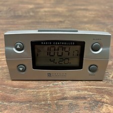 Oregon Scientific Radio Controlled Atomic Alarm Clock RM103A Tested And Works