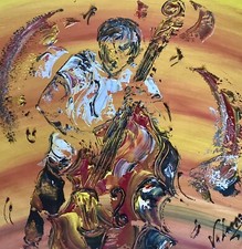 Tableau Contrebasse Jazz