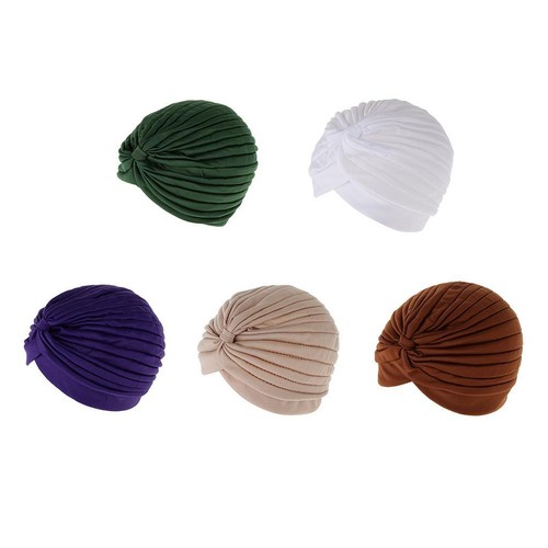 Turban plissé torsadé pour - turban,