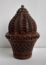 Ancien boîte chapelet noix de