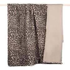 Pad Couverture Sauvage de Fourrure Blanc Couvre-Lit 140x190 Plaid Fausse