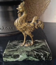 Bronze sur socle en marbre